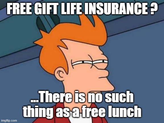 uk life insurance free gifts